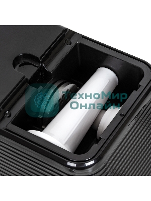 Мясорубка электрическая JVC JK-MG128 черный, 2500 Вт, 2.7 кг/мин, реверс, металлический лоток, насадки - 4