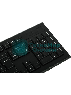Комплект клавиатура+мышь A4Tech KR-8520D проводной, USB, 1200 DPI, чёрный