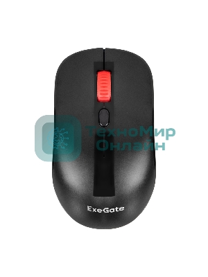 Комплект клавиатура+мышь ExeGate Professional Standard Combo MK260 беспроводной, USB, 1200 DPI, чёрный