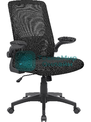 Кресло Defender DALLAS черный, сетка, 120 кг, механизм качания