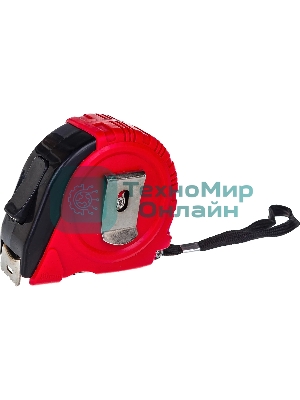 Рулетка Matrix Rubber, 7,5 м х 25 мм, обрезиненный корпус