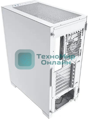 Компьютерный корпус Montech SKY ONE Lite белый без БП ATX 3x120mm 2xUSB3.0 1xUSB3.1 audio bott PSU