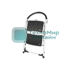 Стремянка стальная двухступенчатая Deli DL509012 макс.высота 460мм, до 150кг, ступени 360x270мм