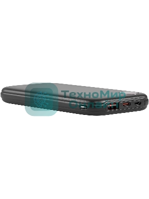Портативный аккумулятор Digma DGPF10B 10000mAh QC3.0/PD3.0 22.5W 3A USB-A/USB-C черный