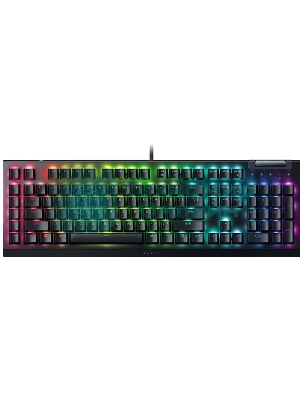 Клавиатура Razer BlackWidow V4 X Green Switch проводная, USB Type-A, чёрный (РУ раскладка)