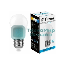 Лампа светодиодная Feron LB-950 13Вт Е27 дневной матовый шар