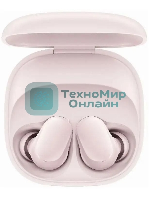 Наушники TWS Xiaomi Redmi Buds 6 Play розовый, внутриканальные, Bluetooth, быстрая зарядка, до 7 ч