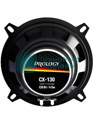 Колонки автомобильные Prology CX-130 120Вт 88дБ 4Ом 13см (5дюйм) (ком.:2кол.) коаксиальные двухполосные