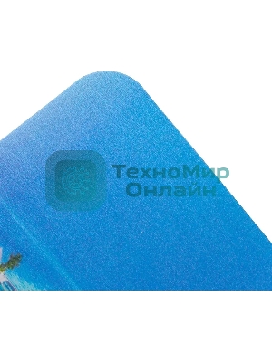 Коврик для мыши Buro BU-M10020 рисунок/тропический отель