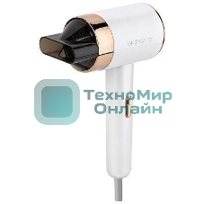 Фен Energy EN-833 белый/золотистый, 2200 Вт, ионизация