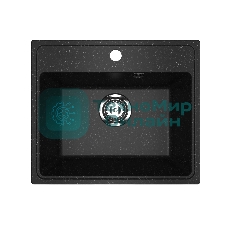 Мойка кухонная PRACTIK PR-M 490-004 черный оникс