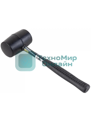 Резиновый молоток со стальной ручкой Deli DL5612 340 грамм, длина 260 мм