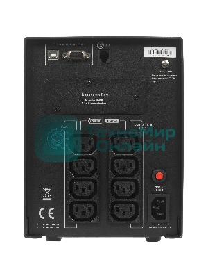 Источник бесперебойного питания CyberPower PR 1000LCD /1000ВА / 900Вт / 8 х IEC 320 C13