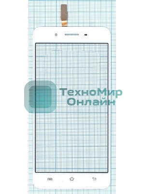 Сенсорное стекло (тачскрин) для Vivo Y55s, белое