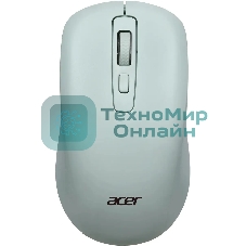 Мышь беспроводная Acer OMR309 зеленый, 1600 dpi, радиоканал, USB, кнопки - 4