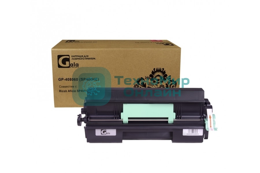 Картридж GalaPrint GP-408060 (SP400HE) черный (10000 стр.) для Ricoh Aficio SP400/SP450