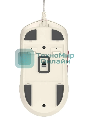 Мышь проводная A4Tech Bloody W72 Ultra Pixels Red рисунок/бежевый/красный, 20000 dpi, USB, кнопки - 7