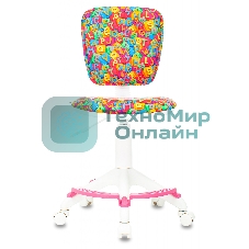 Кресло Бюрократ CH-W204/F мультиколор, ткань, 120 кг, подставка для ног