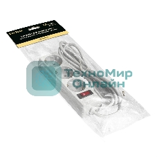 Сетевой фильтр ExeGate EX221178RUS SP-3-1.8W (3 розетки, 1.8 м, евровилка, белый)