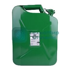 Канистра топливная AVS VJM-20 металлическая вертикальная 20 Л (зеленая)