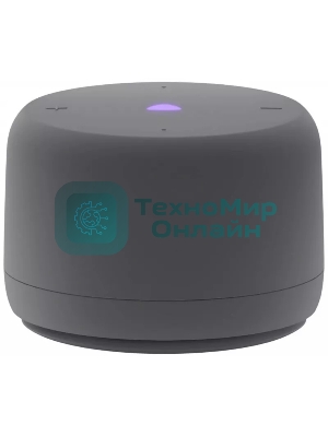 Умная колонка Яндекс Станция Лайт 2, 6Вт, компактная, 1 динамик, Matter, Wi-Fi, Bluetooth 5.0, Алиса, серый