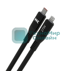 Дата-кабель MORE CHOICE (4620202554581) K83ia 2м USB 3.0A PD 27W для Lightning ng 8-pin -2 м, черный