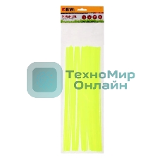 Леска для триммера Denzel квадратная нарезанная 2мм х 30 см 50 шт FLEX CORD