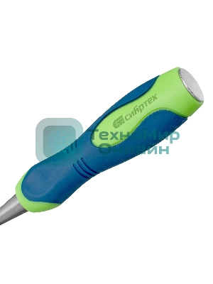 Долото-стамеска Сибртех, 16 мм, двухкомпонентная рукоятка