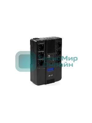 Источник бесперебойного питания Бастион SKAT-UPS 800-AID-IN-1x9 220В 480Вт дисплей 1АКБ 9А·ч внутр. меандр. (8935)