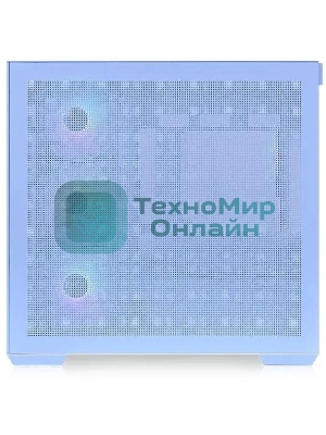 Компьютерный корпус Thermaltake View 380 TG ARGB синий без БП ATX 6x120мм 2x140мм 1x200мм 2xUSB3.0 audio bott PSU