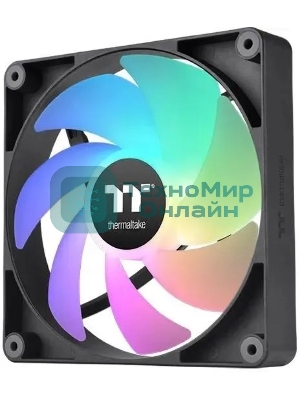 Вентилятор для корпуса Thermaltake CT120 Sync ARGb 120х120x25 черный 4-pin 25.8дБ (упак.:2шт) (CL-F149-PL12SW-A) Ret