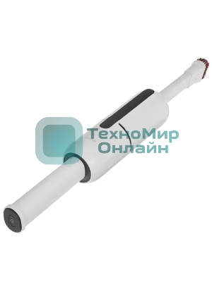 Пылесос вертикальный Deerma VC55 белый, питание от аккумулятора, 130 Вт, уборка сухая, пылесборник 0.3 л, работа от АКБ max 20 мин