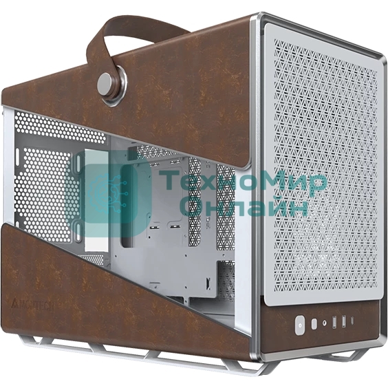 Компьютерный корпус Montech Heritage (W) белый без БП mATX 9x120мм 2x140мм 2xUSB3.0 audio bott PSU