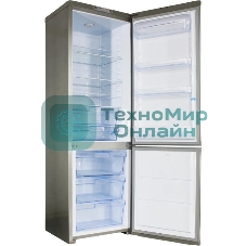 Холодильник ОРСК-175 NG нержавеющая сталь двухкмерный 245/120л, морозилка снизу, капельная система