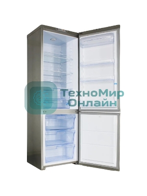 Холодильник ОРСК-175 NG нержавеющая сталь двухкмерный 245/120л, морозилка снизу, капельная система