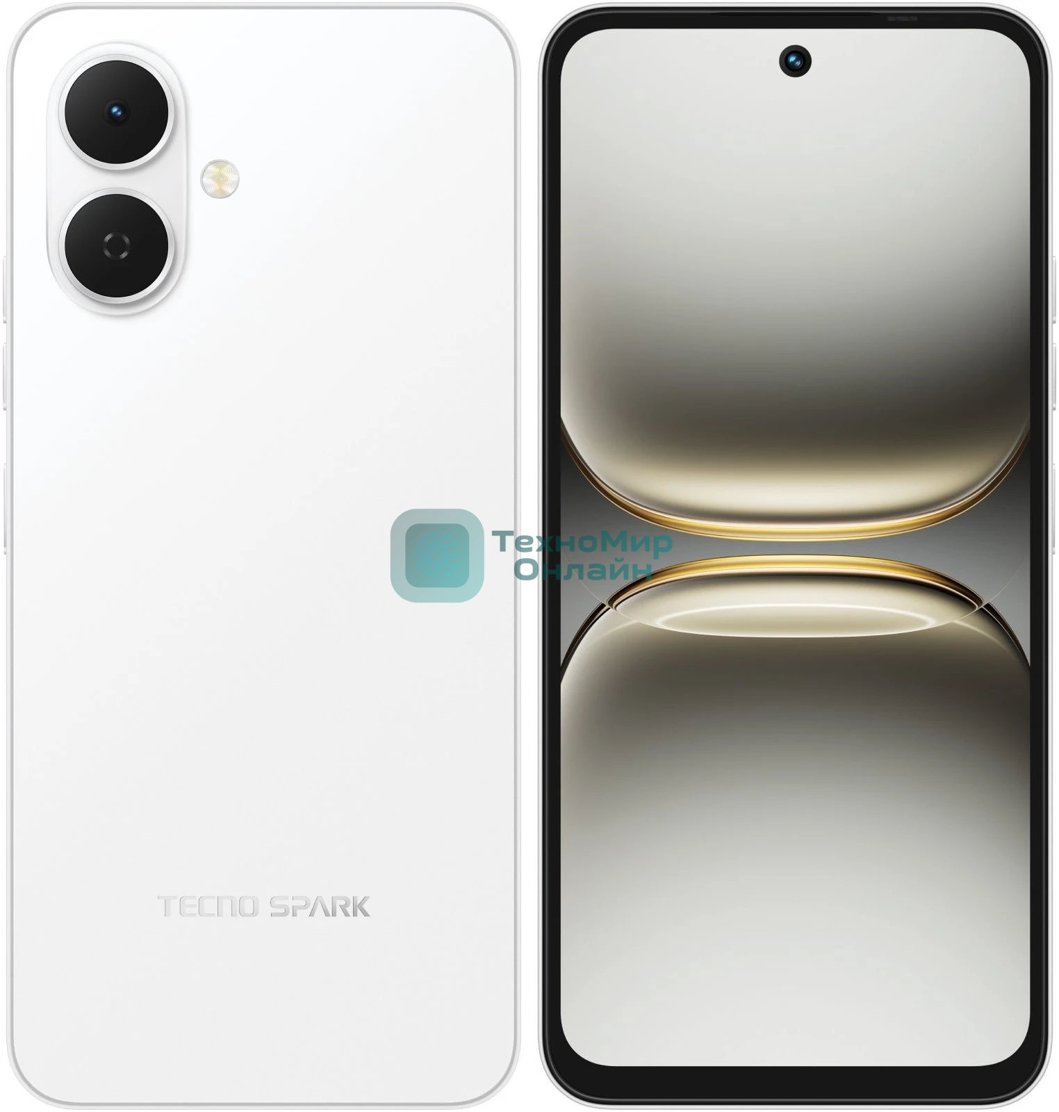 Смартфон Tecno Spark Go 2 4/128Gb, белый