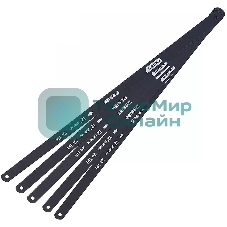 Набор полотен по металлу 5 шт Deli DL4673 (биметаллическое полотно 300мм, 24 TPI)