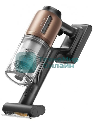 Пылесос вертикальный Dreame Z20 AquaCycle черный/бронзовый, питание от аккумулятора, 250 Вт, уборка влажная/сухая, пылесборник 0.6 л