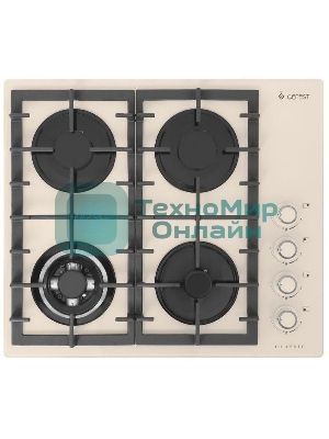 Газовая варочная панель Gefest СГ СВН 2230-01 В81 бежевый