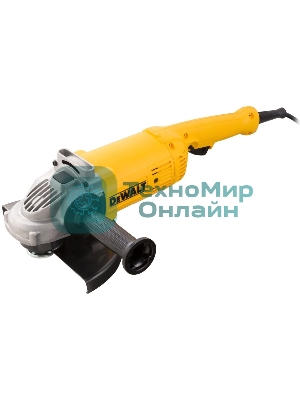Угловая шлифовальная машина DeWalt DWE490-QS 2000Вт 6600об/мин рез.шпин.:M14 d=230мм