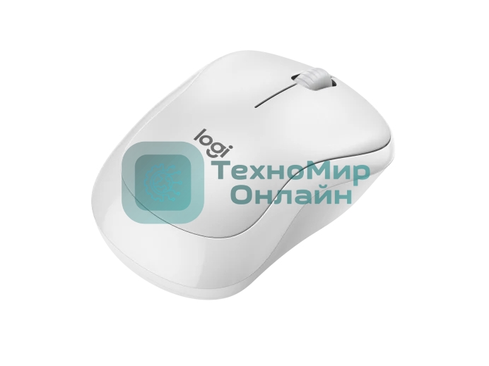 Мышь беспроводная Logitech M240 SILENT белый, 4000 dpi, Bluetooth, кнопки - 3
