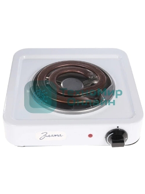 Плита настольная электрическая Злата 114Т белая