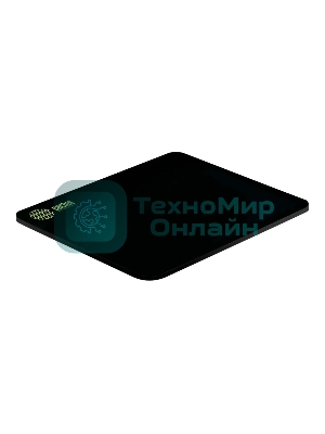 Коврик для мыши Cactus черный 220x180x2мм (CS-MPC-P01XS)