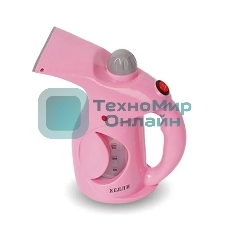 Отпариватель Kelli КL-316 розовый, 1650 Вт, 20 г/мин, 250 мл