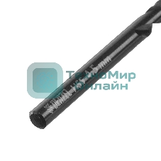 Сверло по металлу Denzel 4,5 мм, HSS-Tin, Golden Tip, 10 шт.