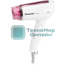 Фен Panasonic EH-ND21-P615 белый/розовый, 1200 Вт, компактный