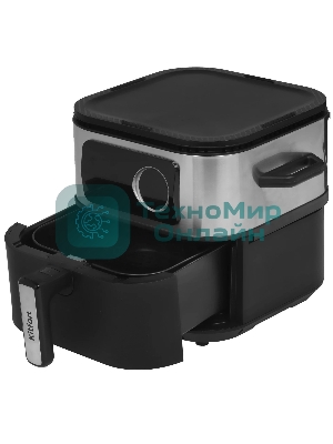 Аэрогриль Kitfort КТ-8127 черный, 1930 Вт, 2 л, сенсор, 6 программ