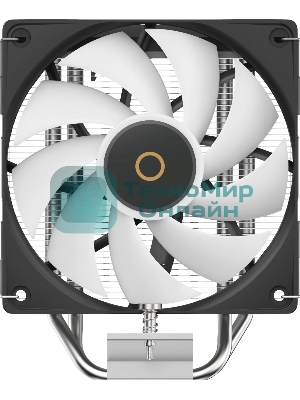 Кулер для процессора Ocypus Delta A40 SE BK Dual Fan ARGB, 2x120mm ARGB FAN, Top ARGB Panel, 4 HEAT PIPES, 4-PIN PWM, 800-1800 RPM, 31DBA, HYDRO BEARING, LGA115X/1200/1700/18XX, AM4/AM5