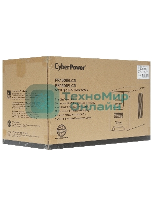 Источник бесперебойного питания CyberPower PR 1000LCD /1000ВА / 900Вт / 8 х IEC 320 C13