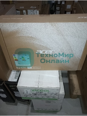 (Поврежденная упаковка) Монитор Acer B247YGbmipruzx 23,8, 16:9, IPS, FHD, 4ms, 250cd, 120Hz, HDMI, DP, USB-C, USB, SPK, HAS UM.QB7CD.G04 (Новый товар  в заводской упаковке  с повреждениями)